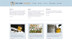 Desktop Screenshot of duilawcenter.org