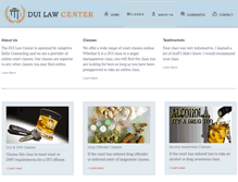 Tablet Screenshot of duilawcenter.org